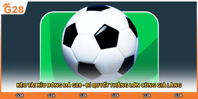 Kèo Tài Xỉu Bóng Đá G28 - Bí Quyết Thắng Lớn Cùng Già Làng